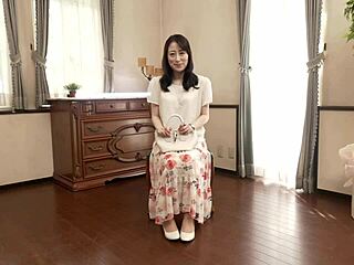 first-time wife documentary with miles mitake shows her sucking and squirting skills