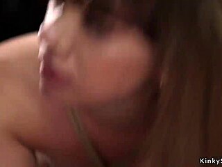 babe in bondage, wanna see her fucked and face jizzed hard?