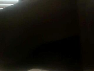 Big booty neighbor gets bent over and fucked at the stairs.