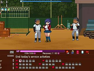 Hentai game manager serves all in Okeyutei Part 1