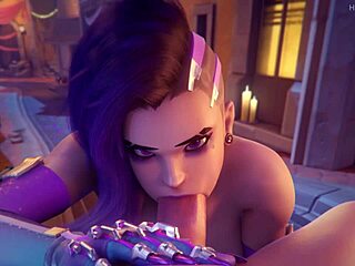 Dark-skinned girls in 3d sfm compilation, featuring latina and ebony beauties