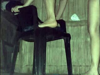 i called the neighbor for the power fix and we ended up fuckin in the livin room