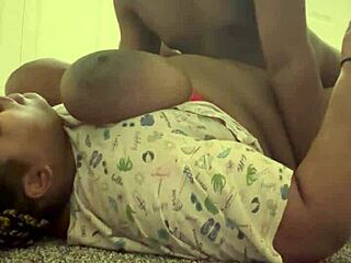 Ebony BBW demands hard fucking after long workday