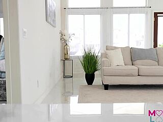 Stepmom, why are you cheating with that big young cock for creampie?