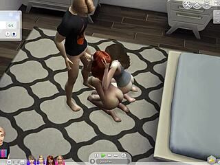 Trisal With Girlfriends In Squirting Double Penetration Scene