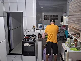 friend went to work and left me alone with his wife