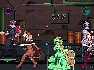 magical school girl bangs my cock in hentai game part 3