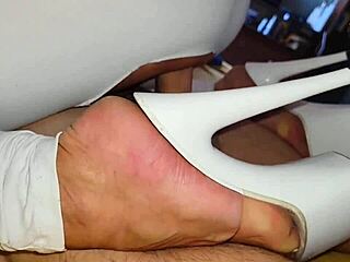 Milf Fucked Hard in Leggings and High Heels