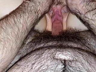 Amateur wife's wet pussy fucked and groped in POV closeup