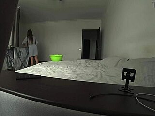 Wife Gets Fucked by Family Friend in Real Home Video While Husband’s at Work