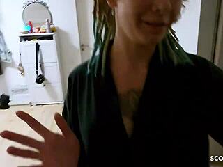 slim german teen julia juice banged raw by postman