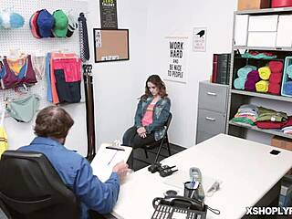 i fucked shoplifter lily glee's pussy so hard she moaned loud like spreadeagle