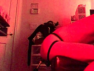 Chastity Guys Play With Fucking Machine