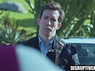 athletic jock subtly seduces straight neighbor with kisses and anal