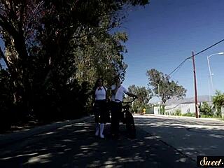 omg, young horny teacher riding cock like a pro, so hot! 🔥