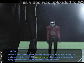 move the chains 01 - the football match with cute outfits and bondage game