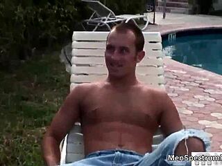 Horny Gay Threesome Hints at Wild Orgies