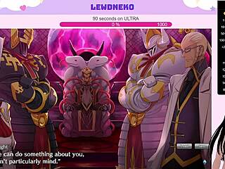 vtuber lewdneko gets naughty playing evenicle part 16 😈