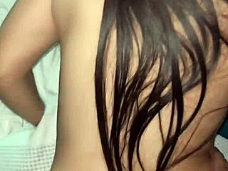 I love playing with his hard cock.