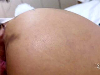 Damn! Hot Bunny Bends Over Doggystyle for Your Full Cock Thrust!