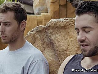 Ever tried anal with a muscle gay ex?