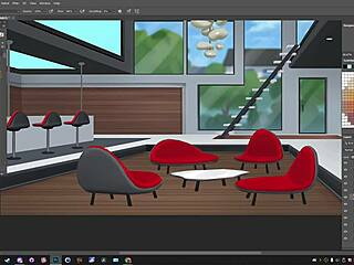 Picarto Stream With Darkcookie In Summertime Saga Game