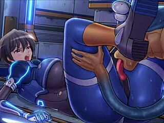 Creature sex scenes unfold inside ship 2 hentai game