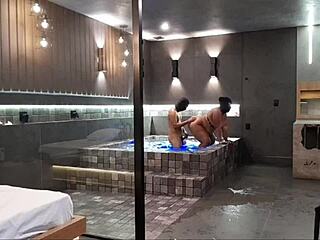 I’m Wild in the Tub, Couldn’t Resist Raw Sex with This Brunette’s Tight Pussy