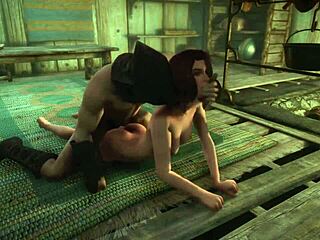 Skyrim darkest desires unfold in 3D roleplay with Ysolda’s rough anal.