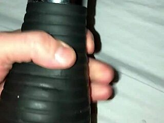 real wife pumps her swollen pussy with toys