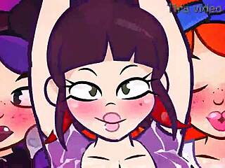 in this anime hentai, the character tries to follow no nut november but fails miserably.