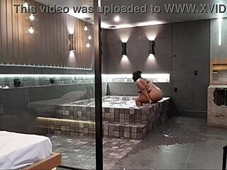 I’m Wild in the Tub, Couldn’t Resist Raw Sex with This Brunette’s Tight Pussy