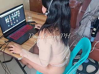 Call Center Agent Banged Hard by Delivery Rider