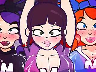 in this anime hentai, the character tries to follow no nut november but fails miserably.