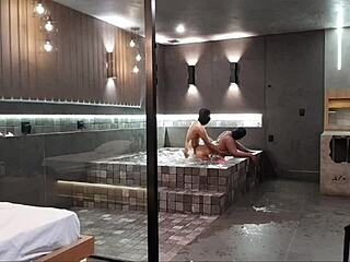 I’m Wild in the Tub, Couldn’t Resist Raw Sex with This Brunette’s Tight Pussy