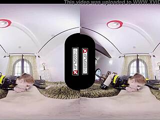 In this BATGIRL cosplay, the BAT SLUT wants to FUCK you SILLY while wearing VR GOGGLES, POV blowjob action