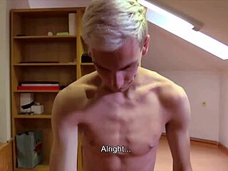 hey david, ready for your first gay anal and blowjob for cash? asks czech hunter