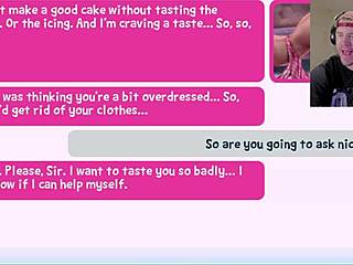 I messed up baking with her, ended in wild hentai sex