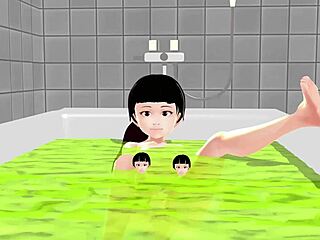 Koko A Strips Completely In The Bath Showing Everything