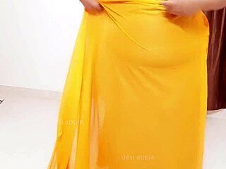 Feeling the allure of this African milf's big tits