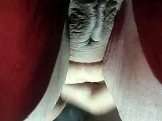 angelg rides kuzz lil red monster cock