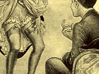 check out vintage erotic drawings