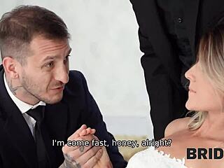 bride4k doc cock fucking shaved pussy with small tits seduction