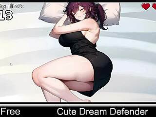 Cute Dream Defender in Wild Hentai Action