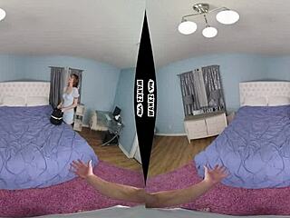 Rebecca vanguard gives blowjob in missionary with hairy pussy