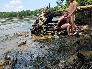 Watch Becky Tailorxxx get fucked in the mud on a nature walk?