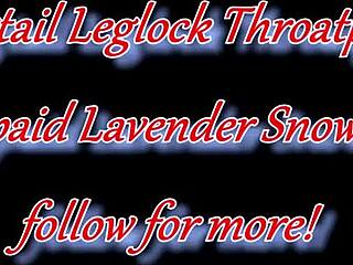 Alt Goth Girl's Sloppy Deepthroat with Spitting