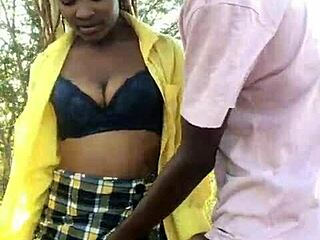 Caught Bunking Classes, Bent Over For Big Black Cock Creampie