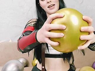 Tifa Talks Dirty And Pops Balloons