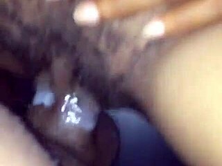 nut bursting from big black cock cumshot on ebony